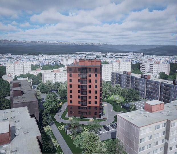 2-к. квартира, 59,7 м², 4/9 эт.