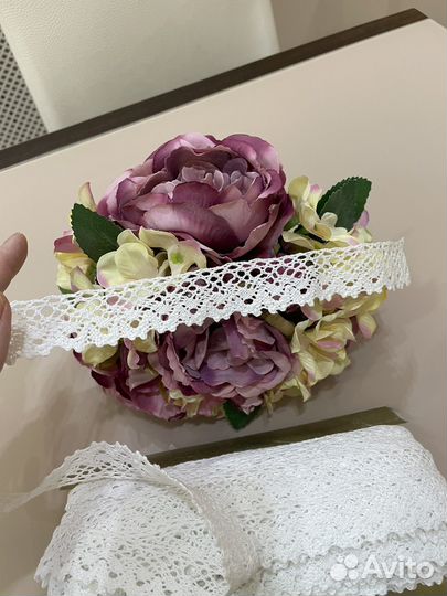 Кружево хлопковое