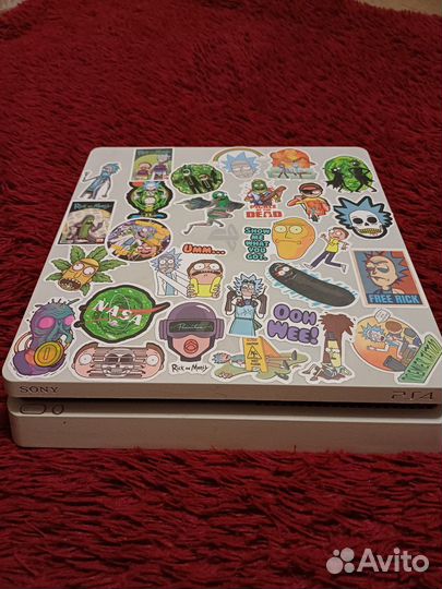Sony Playstation 4 slim 500gb белая