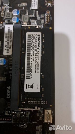 Материнская плата ECS GLK-I2-N4120