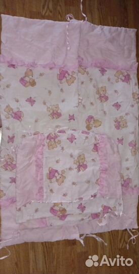 Бортики в детскую кроватку