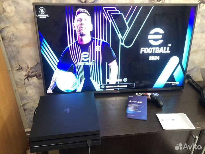 Sony playstation 4 pro 1tb +EA24 диск