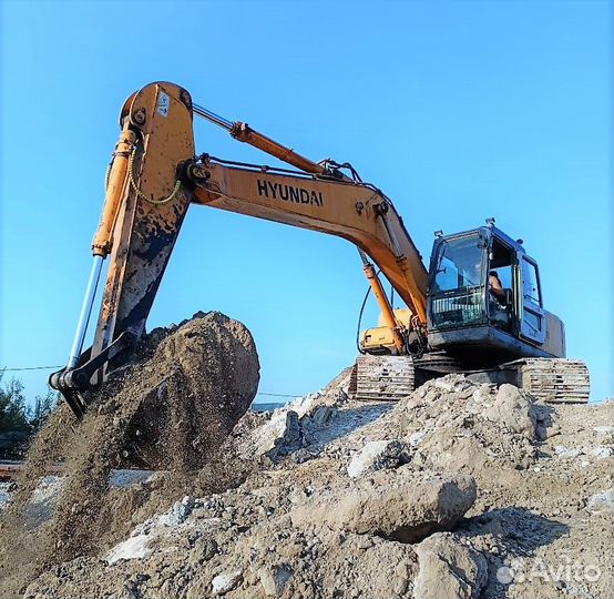 Услуги болотного экскаватора