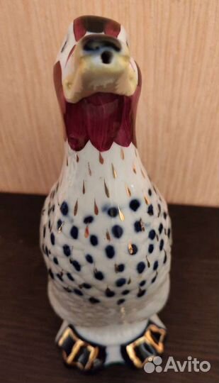 Фарфоровая утка графин СССР