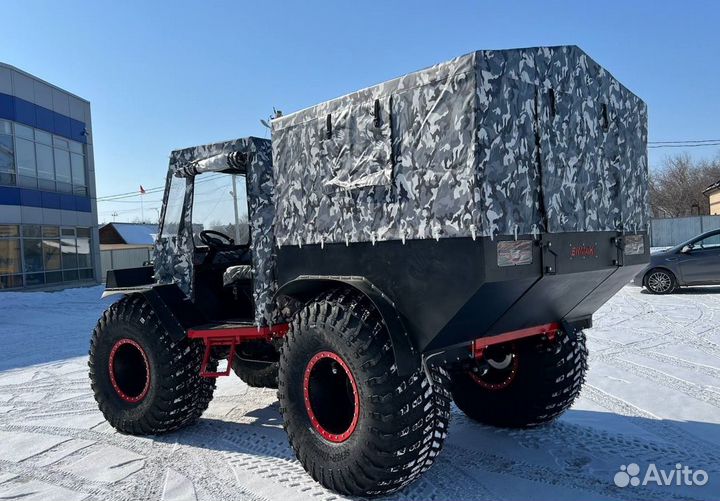 Квадроцикл переломка Ермак (Снегоболотоход)