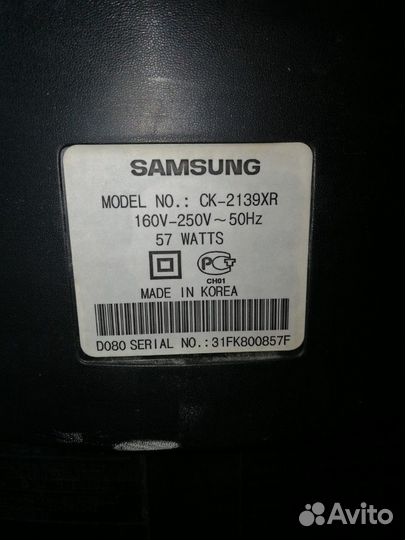 Телевизор Саисунг