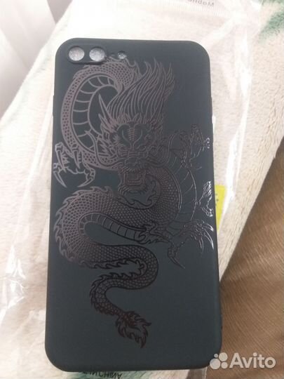 Чехол и защитное стекло на iPhone 7+,8