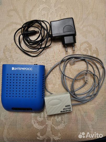 Модем adsl 2+ Интеркросс