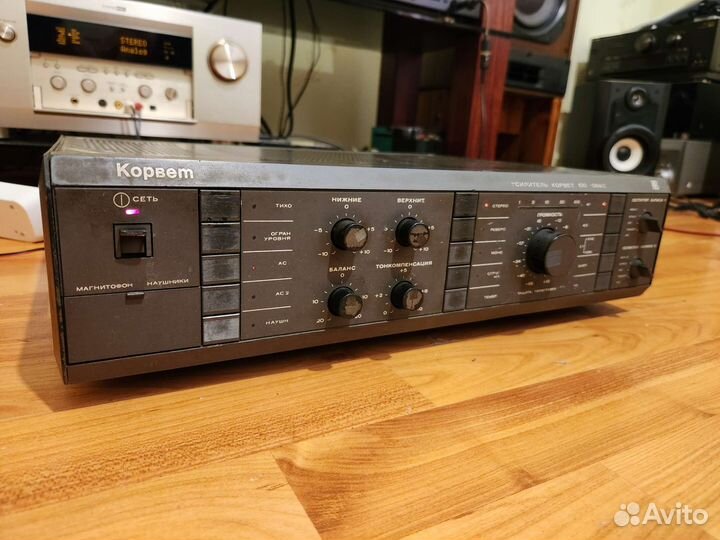 Корвет 100У-068С+Pioneer VSX-417+Panasonic SA-XR50