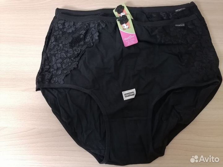 Трусы с высоким содержанием хлопка