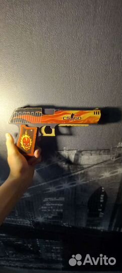 Пистолет игрушечный на резинках