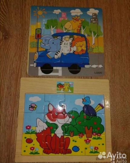 Деревянные развивающие игрушки