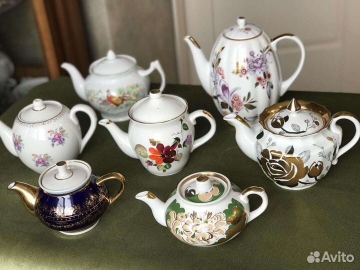 Винтажные чайники(обновленное )