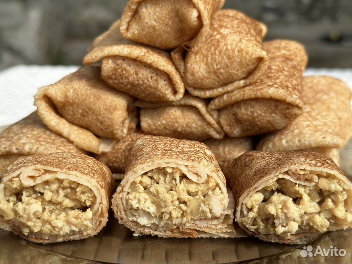 Вкусные домашние блины