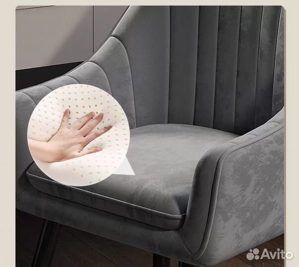 Стулья кухонные велюр