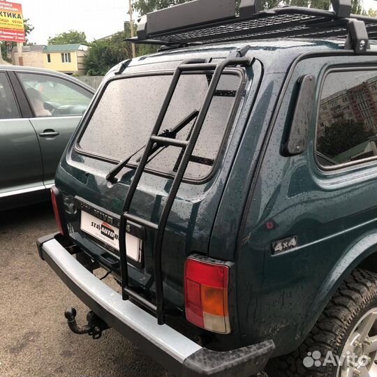 Лестница на крышу автомобиля Нива 4/4