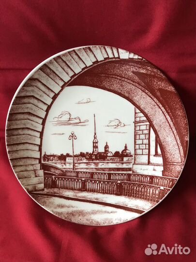 Тарелка настенная СССР