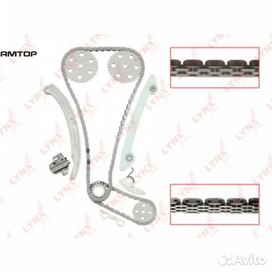 Lynxauto TK-0013 Комплект цепи грм lynxauto TK-001