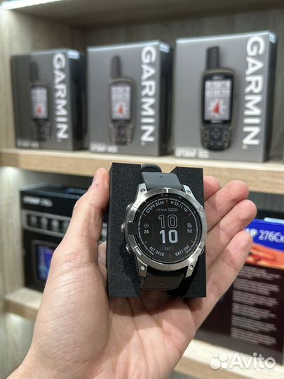 Fenix 7 PRO Sapphire Solar Кожа