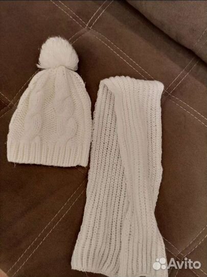 Комплект шапка и шарф