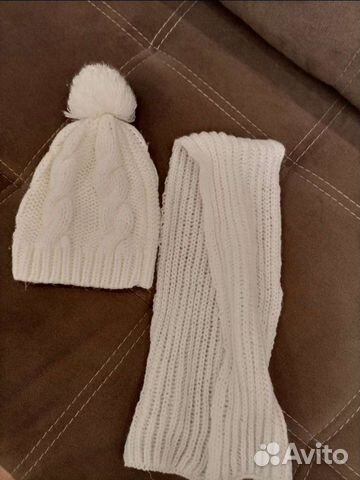 Комплект шапка и шарф