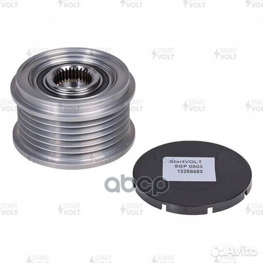 Шкив с обгонной муфтой генератора Opel Astra J