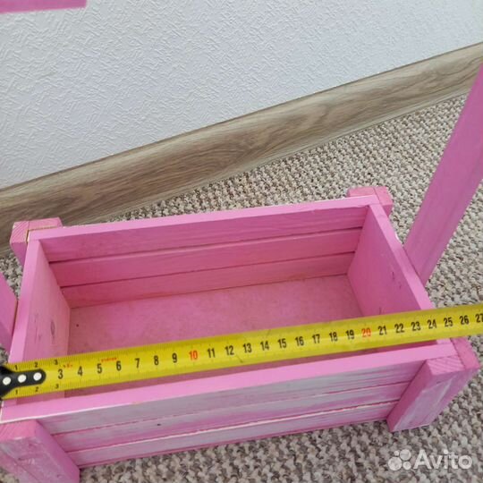 Коробка/ящик деревянная для цветов