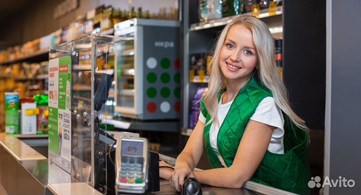 Продавец - кассир в магазин