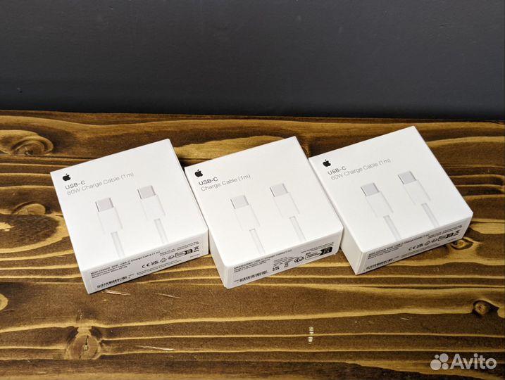 Кабель Apple 60W Charge Cable USB-C 1 метр