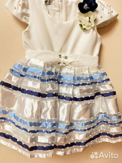 Праздничные платья для девочки размер 86-92