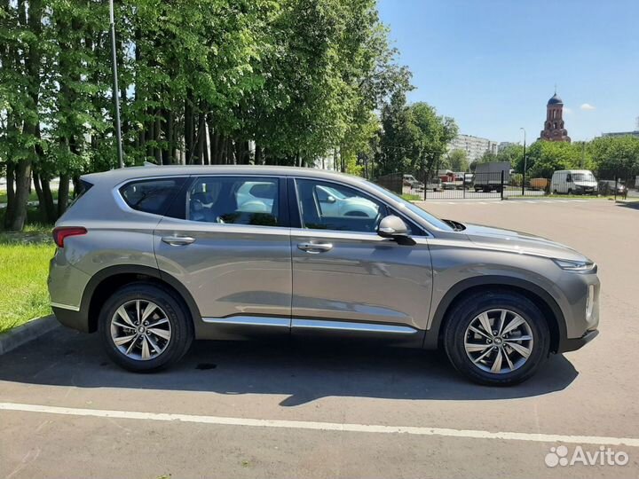 Hyundai Santa Fe 2.0 AT, 2019, 91 000 км