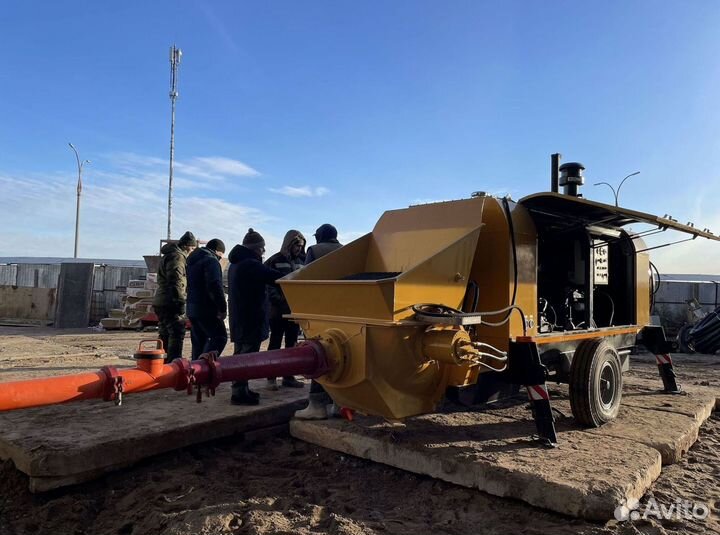 Стационарный бетононасос бн-40 (GR 40)