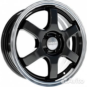 R15 4x100 6J ET50 D60,1 Скад Киото Алмаз антрацит