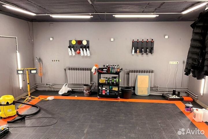 Плитка пвх в гараж