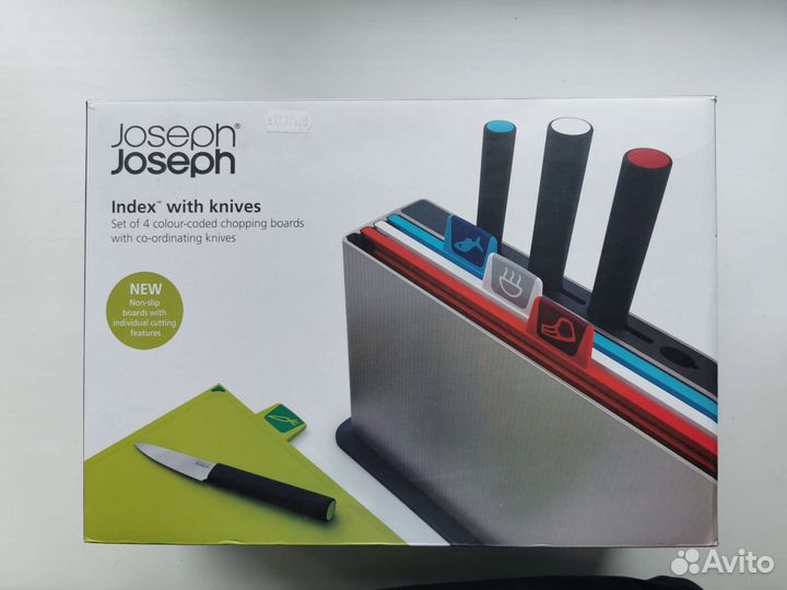 Набор ножей разделочных досок Index Joseph Joseph