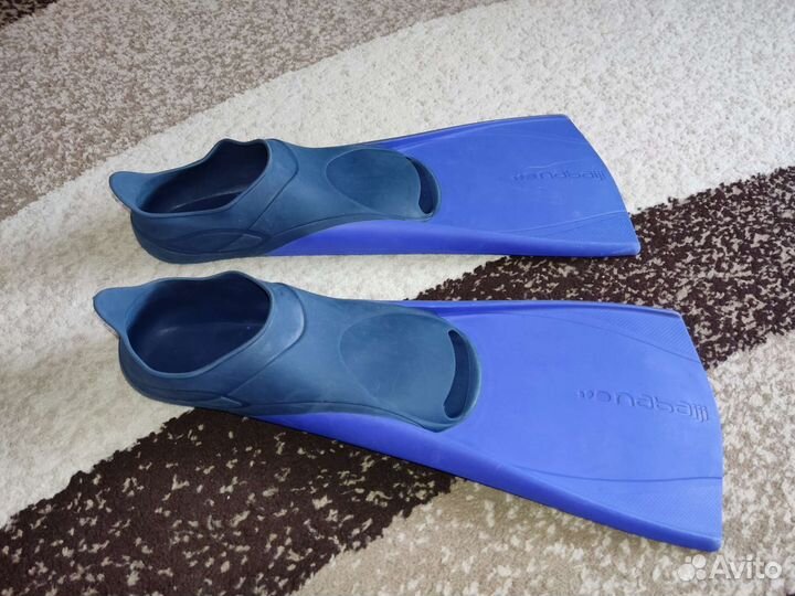 Ласты укороченные nabaiji (Декатлон) размер 36-37