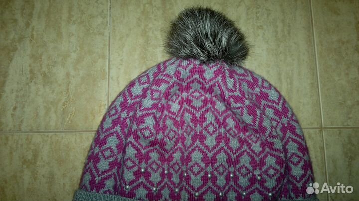 Шапочка шерстяная зимняя Jacot 52-54р