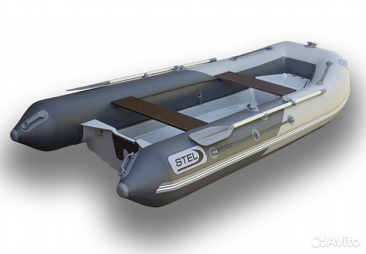 Лодка Stel Риб R-375 (Встроенный рундук)