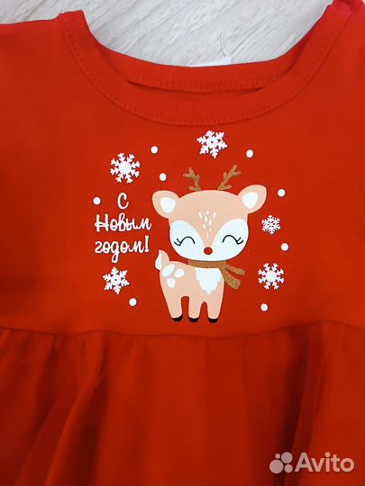 Платье для девочки 80