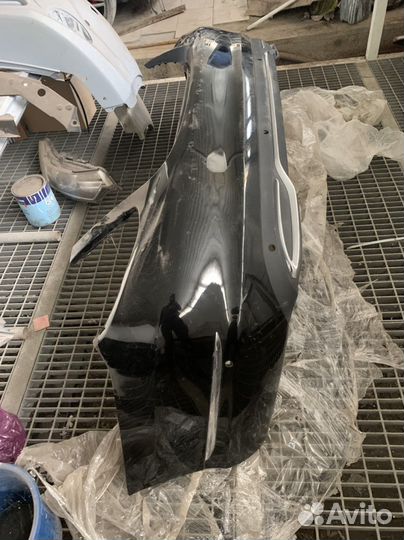 Mercedes C w205 avangarde задний бампер