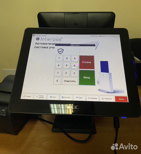 Кипер POS терминал Interpos Айка R-keeper