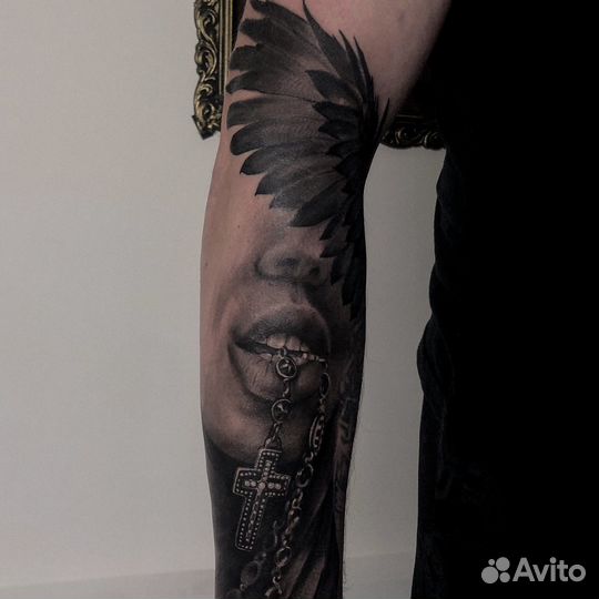 Качественная Художественная татуировка