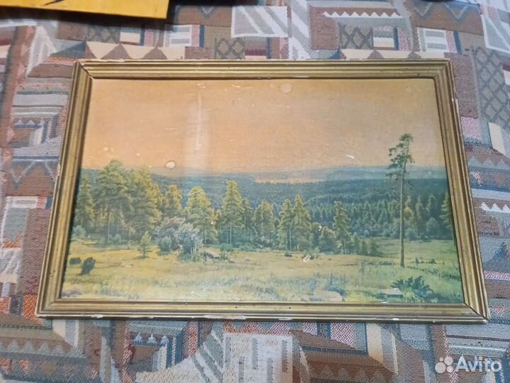 Картина Лесные дали И.Шишкин