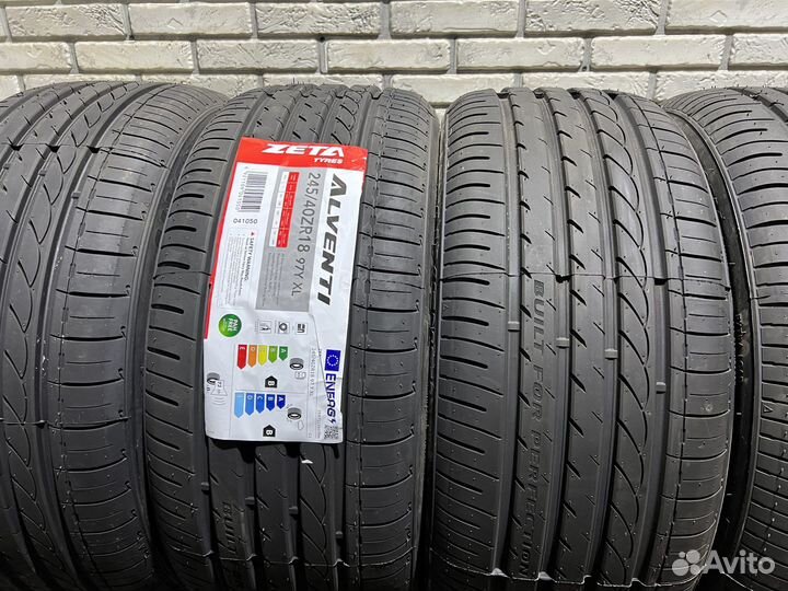 Zeta Alventi 245/40 R18 и 265/35 R18 97Y
