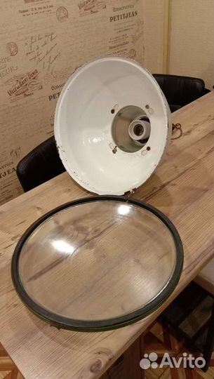 Светильник индустриальный, лофт, винтажный