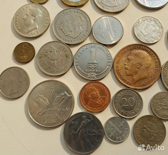 Подборка иностранных монет