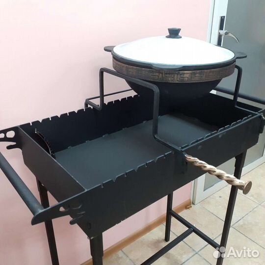 Подставка под казан на мангал