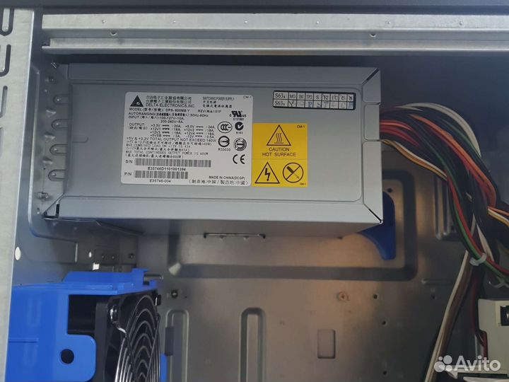 Серверный корпус Intell с бп 600W