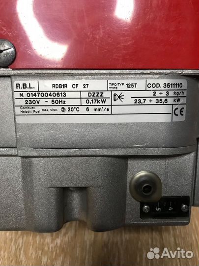 Дизельная горелка для котла Fondital Pyros 1 gtfr3