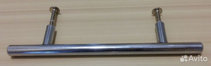 Ручка рейлинг хром мебельная